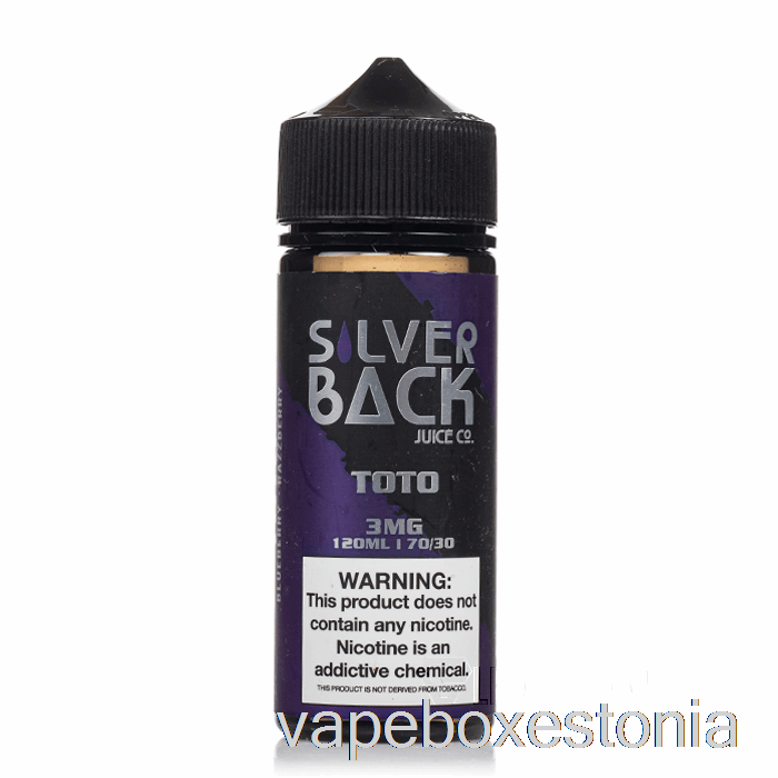Vape Box Estonia Toto - Silverback Juice Co. - 120 Ml 3 Mg